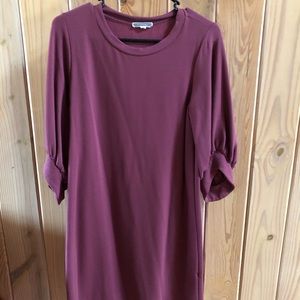Sweatshirt tunic dress